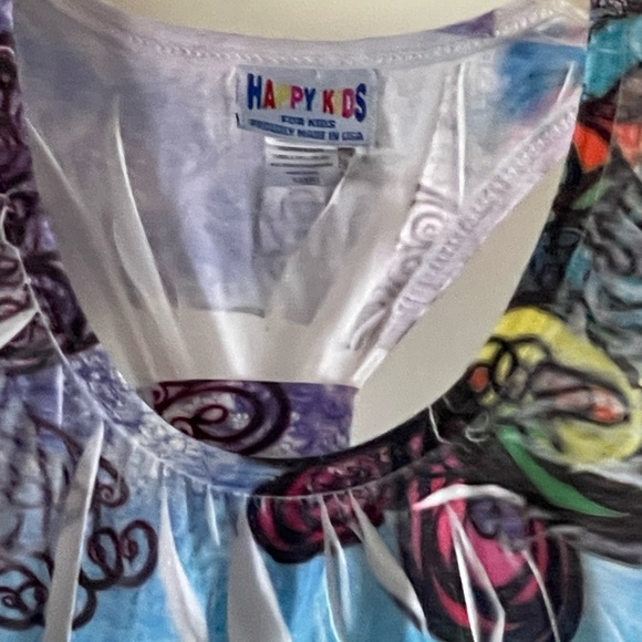 Pastel & Multicolored Virginia Beach Tank Top Shirt SET - Girls Size 6-6X - Picture 7 of 16